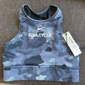 Nike x SoulCycle Camo Everything Bra - Sz S - NWT